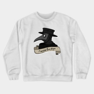 I survived this plague Crewneck Sweatshirt